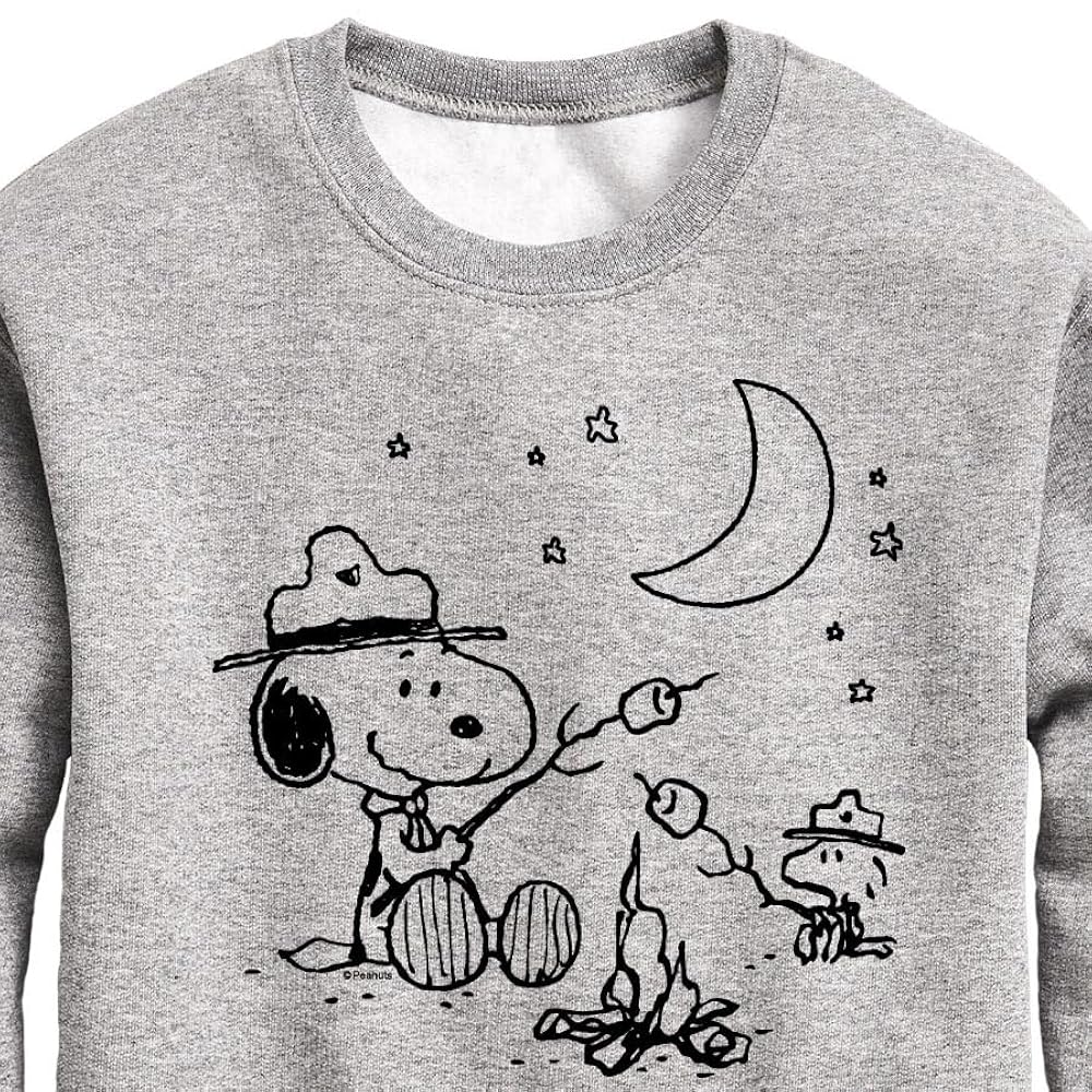 Amazon.com: HYBRID APPAREL - Peanuts - Snoopy Camping